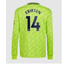 Manchester United Christian Eriksen #14 Tredje Tröja 2022-23 Långa ärmar